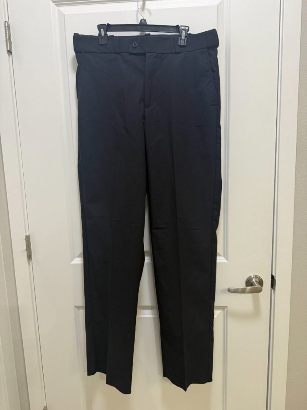 Urban Patrol Men's Black Flat Front Straight Leg Dress Pants Sz 36